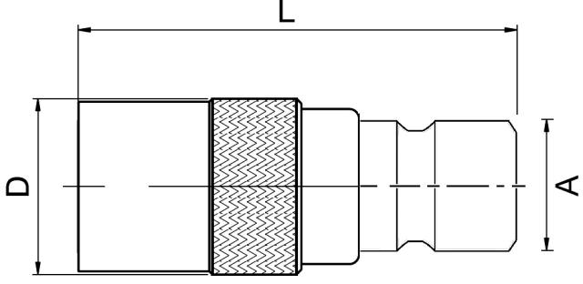 Kupplung mit Stecker