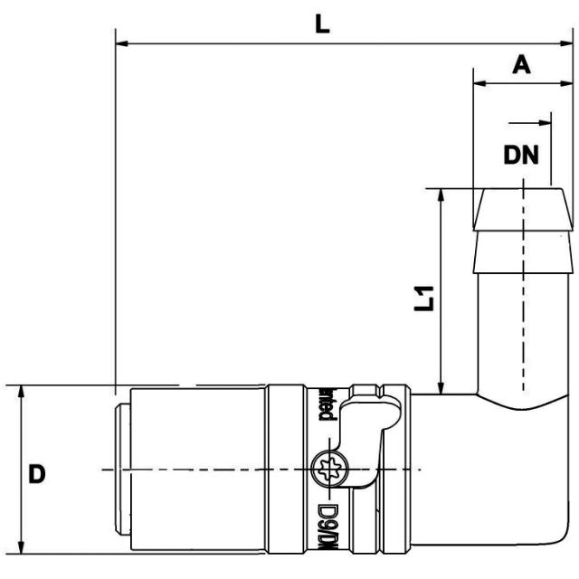SICHERHEITSKUPPLUNG, TYP TS, 90°