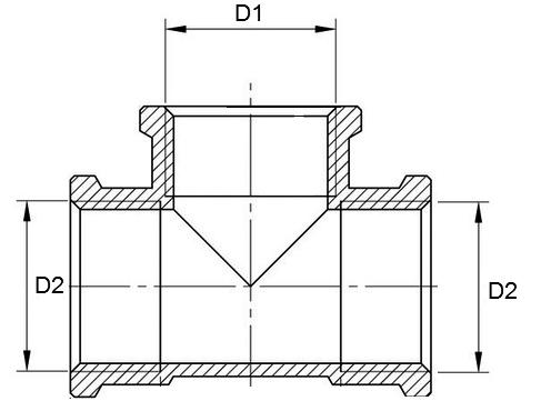 T-Verbinder AISI 316