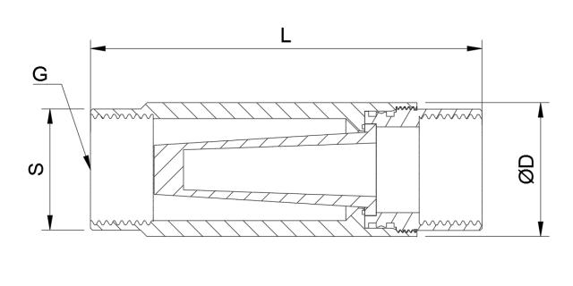 Inline-Filter 3/4