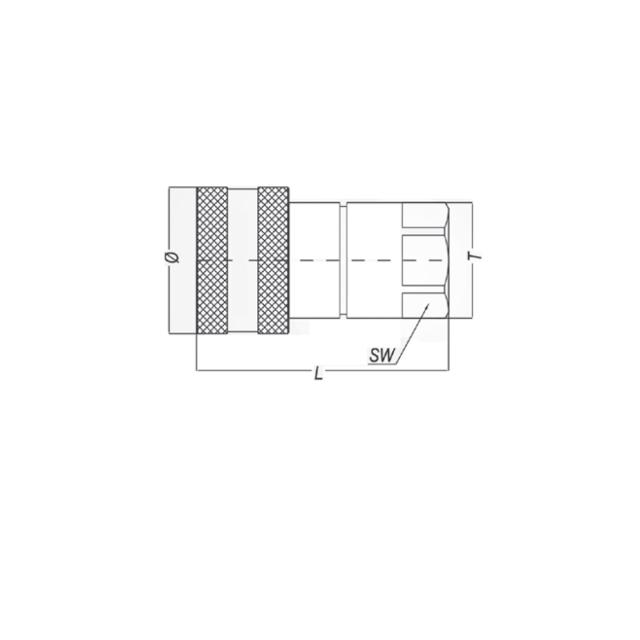 Hydraulikkupplung ISO A