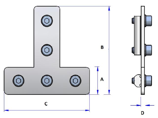  Profilverbinder T-Style  