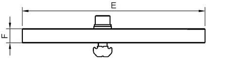 MBT - Montagehalterung mit Gewinde