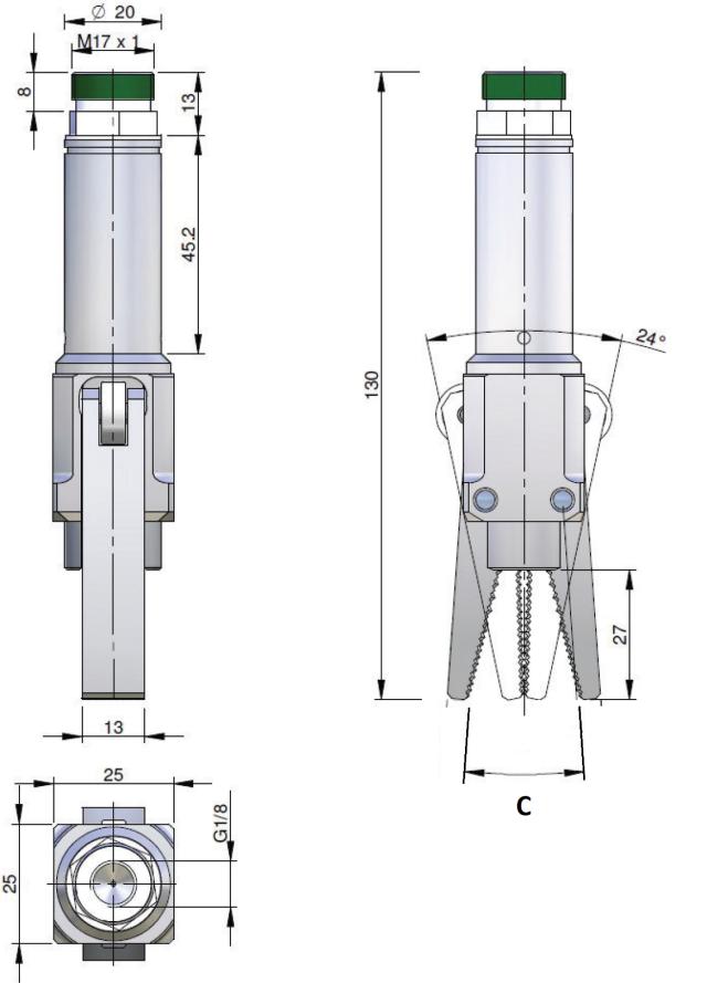 Angussgreifer Serie 20-16