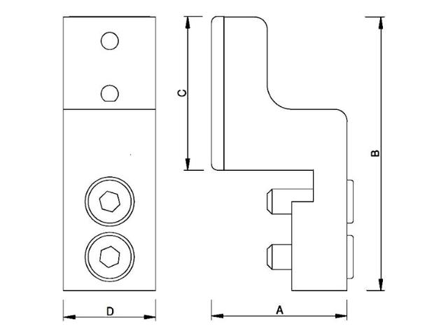 Klemmbacken für Parallelgreifer PG (komplett)