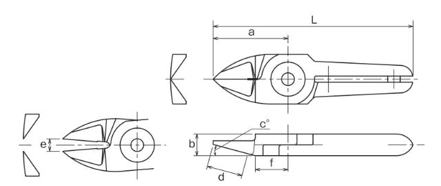 N-Serie – Standardklingen, 15°
