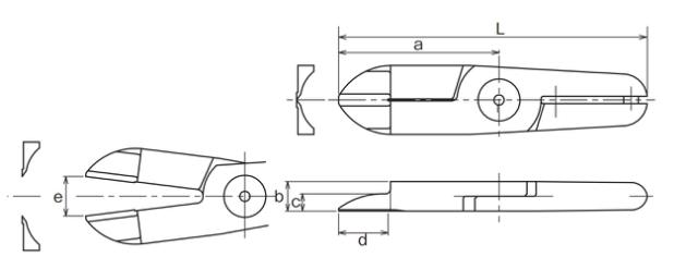 N-Serie – Lange, gerade Klingen