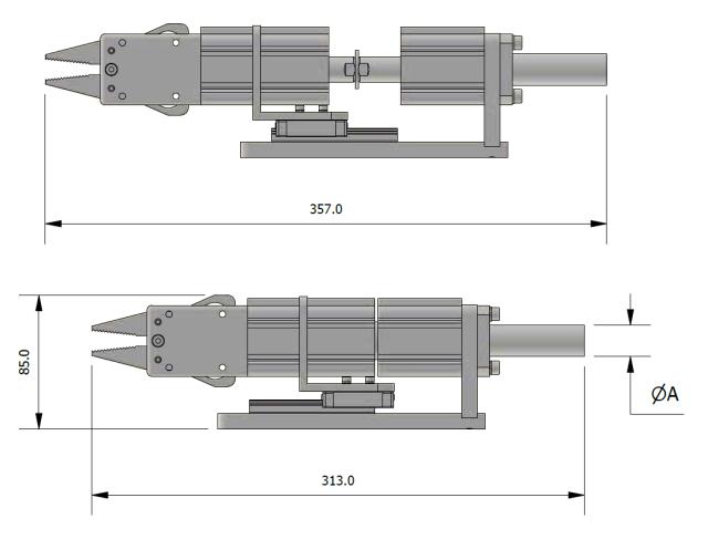 Kraftgreifer Serie GSZ.32 - Doppelhub