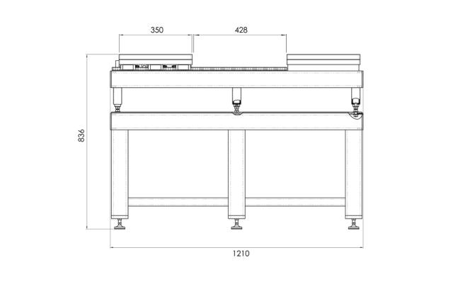 Standard - Inspektionstisch - 1,5 bis 3t
