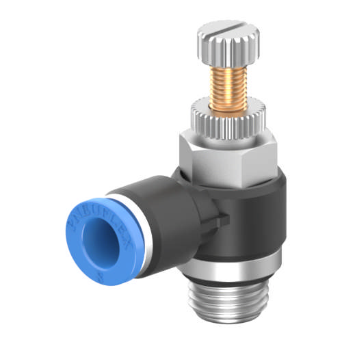 Durchflussregler mit Außengewinde